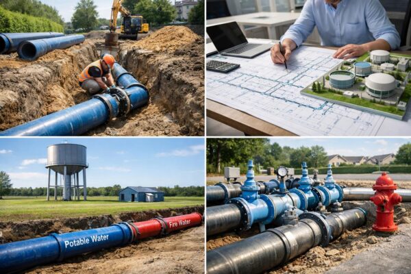 Водоснабжение: наружные сети и сооружения