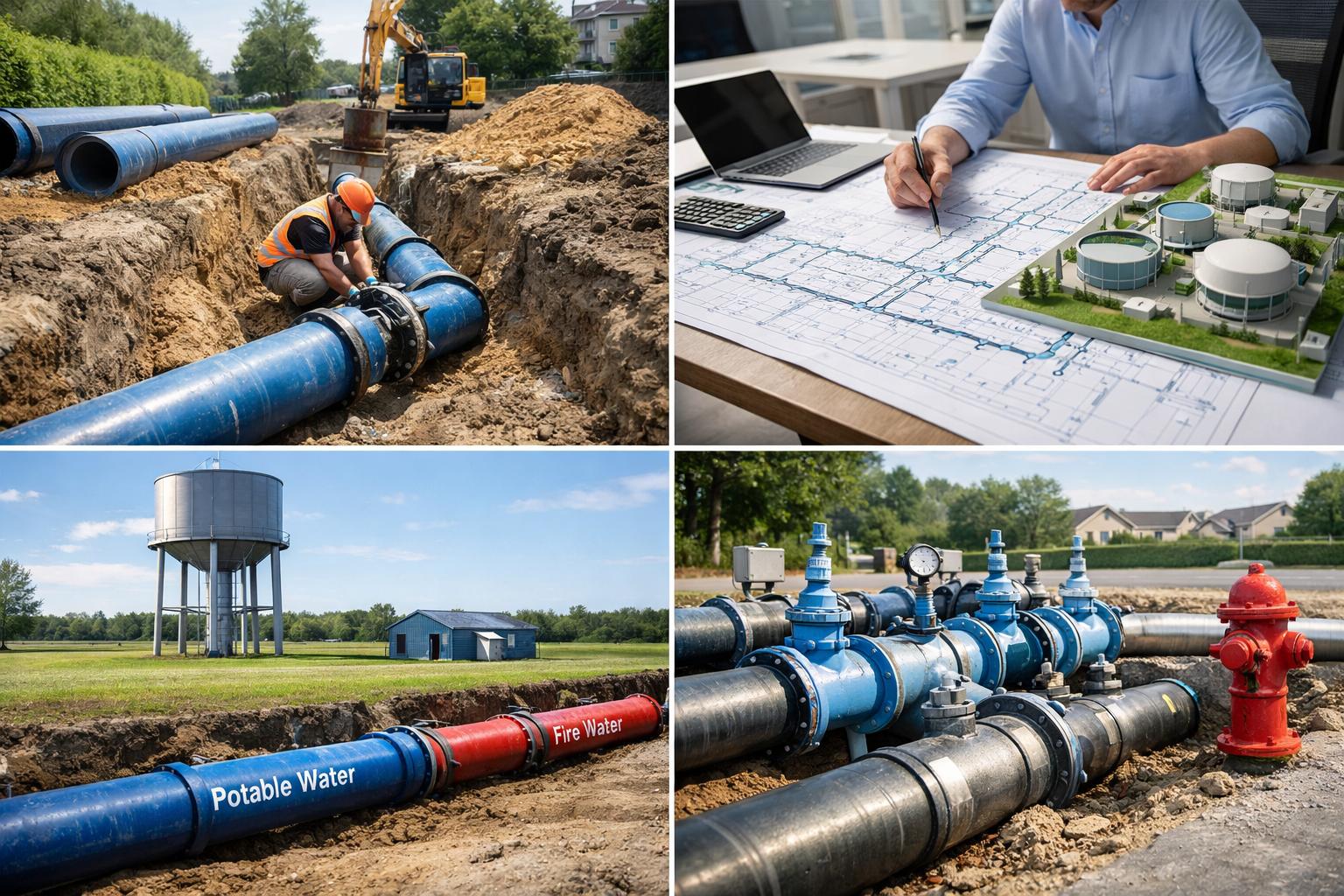 Назначение и классификация наружных сетей водоснабжения