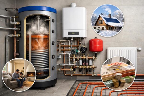Теплоаккумулятор в системе отопления