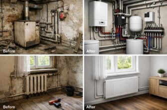 Перепланировка системы отопления в Кокошкино