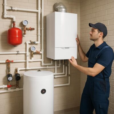 Установка котла отопления в Барвихе (Одинцовский район)