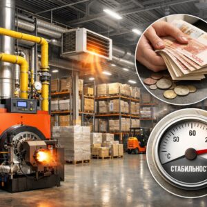 Централизованное отопление склада