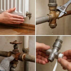 Причины протечек в системе отопления