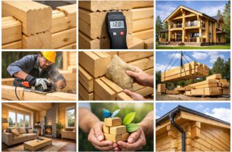 Чем хорош сухой профилированный брус