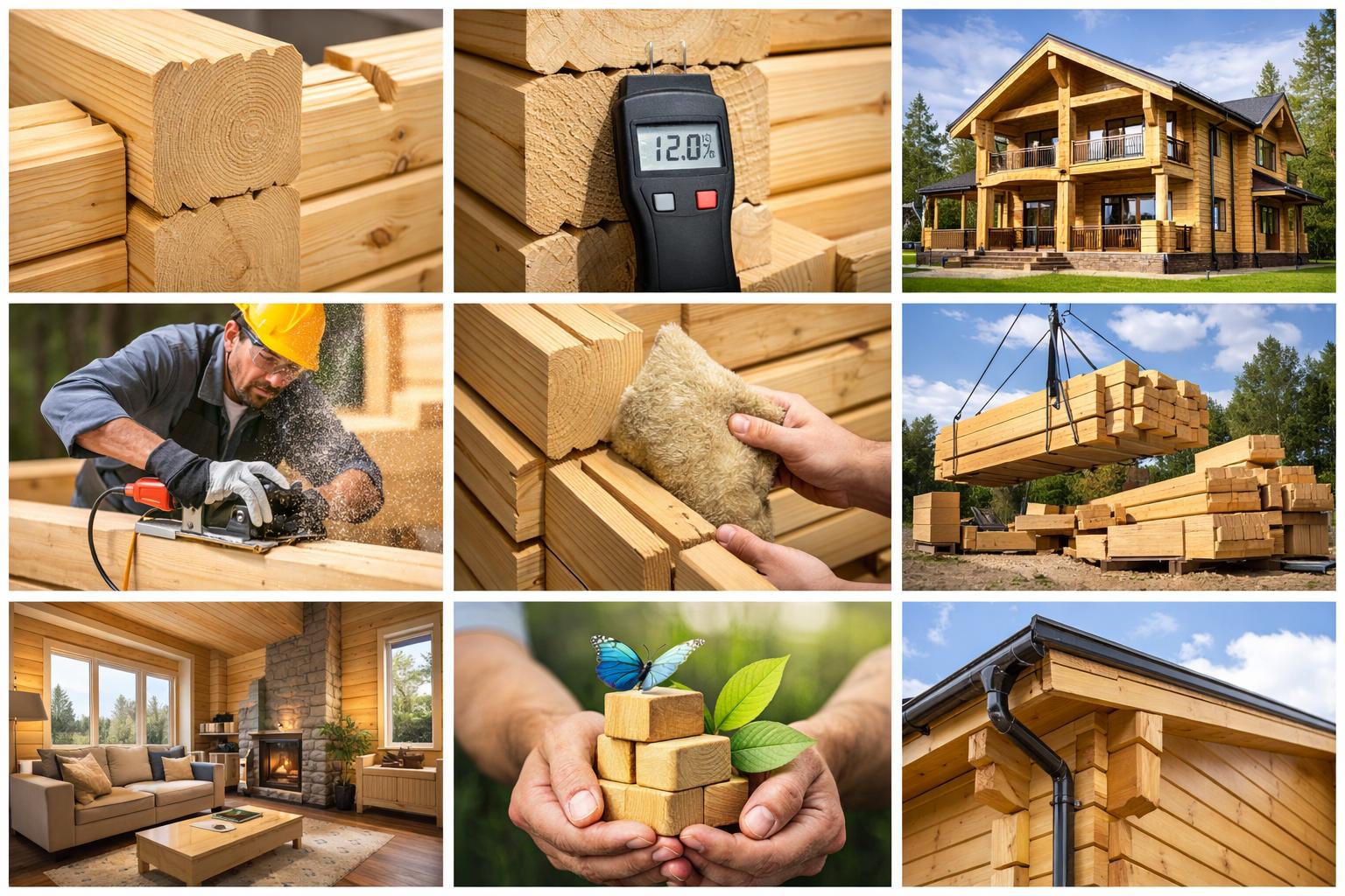 Чем так хорош сухой профилированный брус — восемь убедительных причин выбрать его для строительства