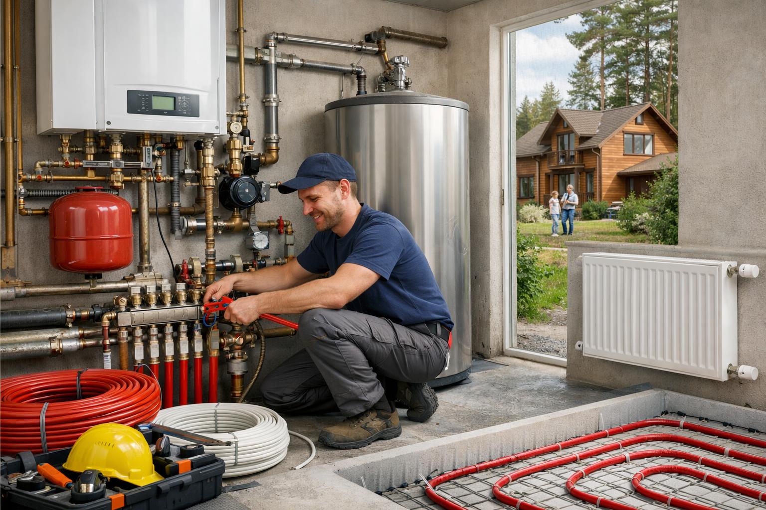 Почему выбирают монтаж отопления в Мамонтовке — ООО Холдинг СпецСтройАльянс гарантирует результат