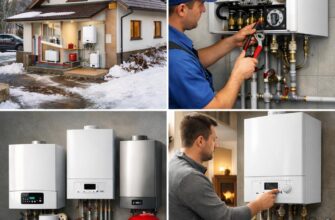 Отопление настенным котлом