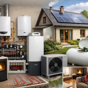 Комбинированное отопление на сжиженном газе