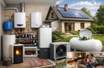 Комбинированное отопление на сжиженном газе