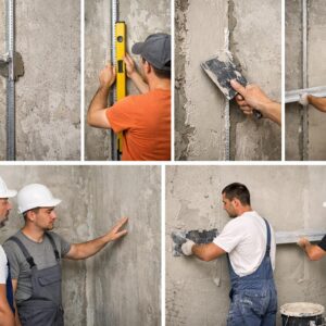 Выравнивание стен по маякам