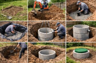 Как правильно сделать выгребную яму