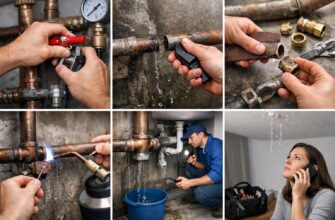 Ремонт трубы водоснабжения