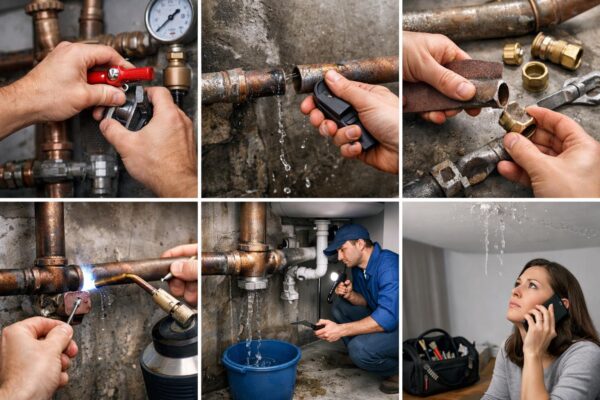 Ремонт трубы водоснабжения