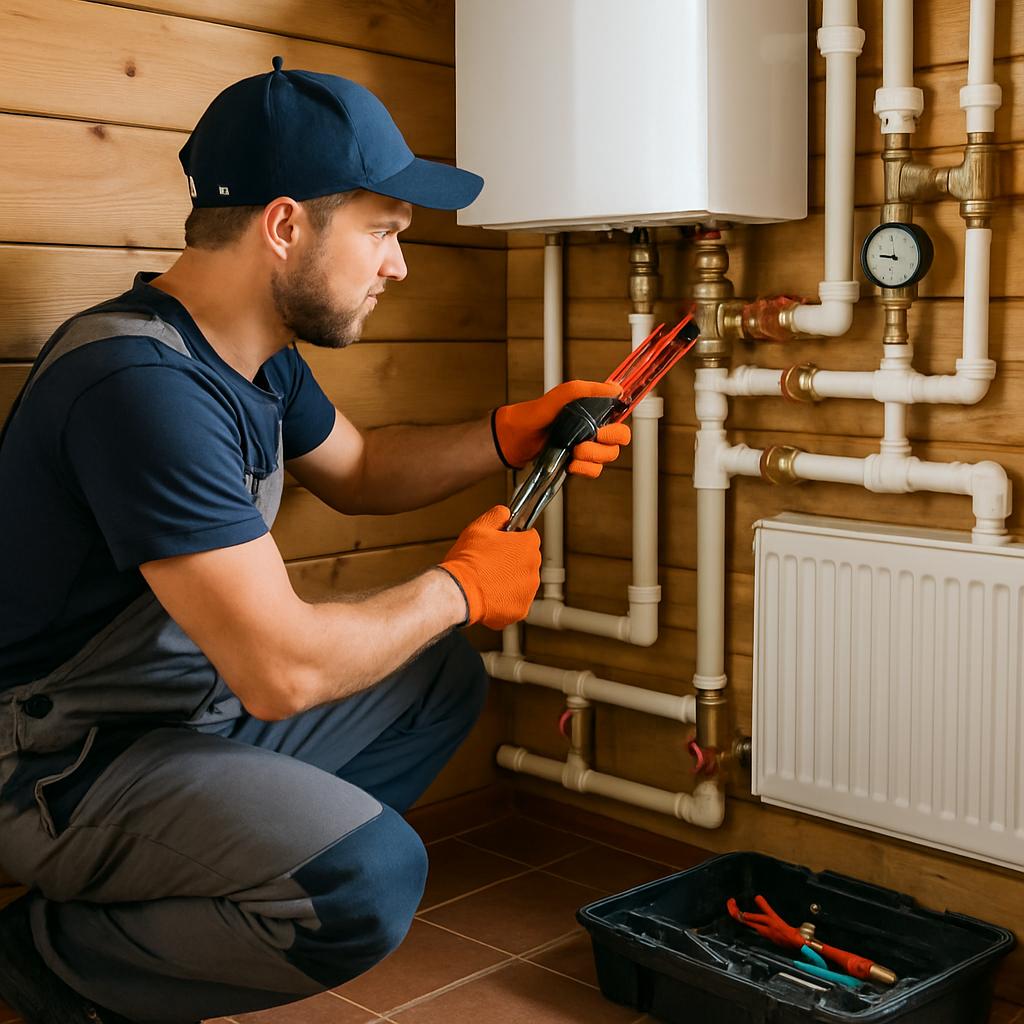 Ремонт системы отопления частного дома в Больших Вяземах