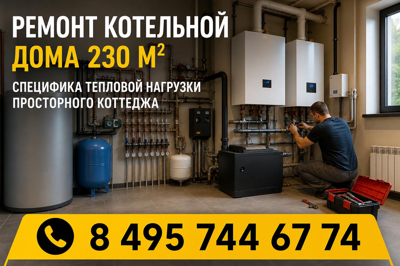 Специфика тепловой нагрузки просторного коттеджа