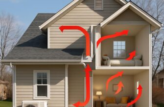 Воздушное отопление частного дома в Дмитрове