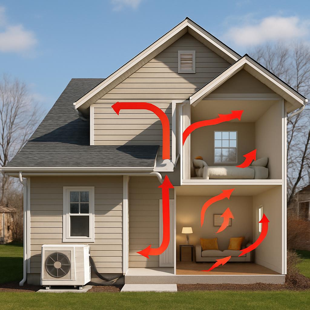 Воздушное отопление частного дома в Дмитрове — быстрое и экономичное решение от ООО ДИЗАЙН ПРЕСТИЖ Воздушное отопление частного дома в Дмитрове — быстрое и экономичное решение от ООО ДИЗАЙН ПРЕСТИЖ