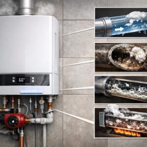 Почему в трубах журчит и булькает после включения газового котла