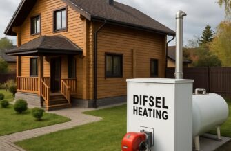 Дизельное отопление частного дома на Дмитровском шоссе