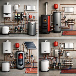 Схемы обвязки котлов отопления