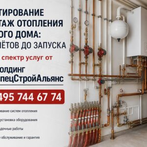 Проектирование и монтаж отопления частного дома