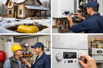 Газовое отопление частного дома: выбор