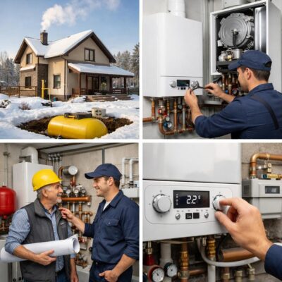 Газовое отопление частного дома: выбор