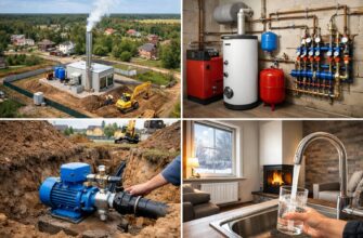 Отопление и водоснабжение в Солнечногорском районе: Барское — Мелечкино