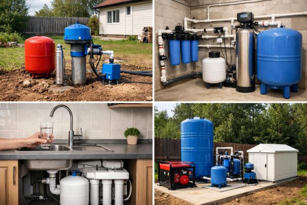 Водоснабжение дома в Раково (Истринский район)