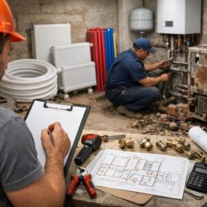 С чего начать капитальный ремонт отопления частного дома