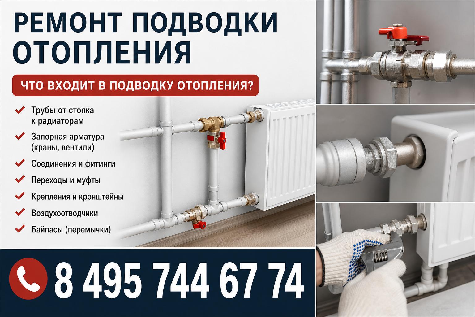 Что вообще относится к подводке отопления Что вообще относится к подводке отопления