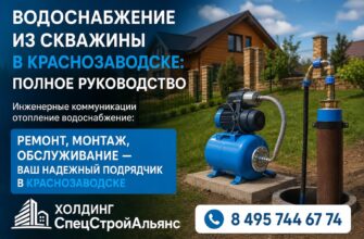 Водоснабжение из скважины в Краснозаводске