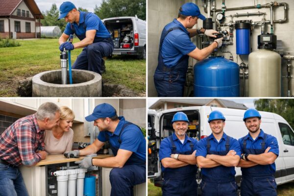 Установка водоснабжения для дома