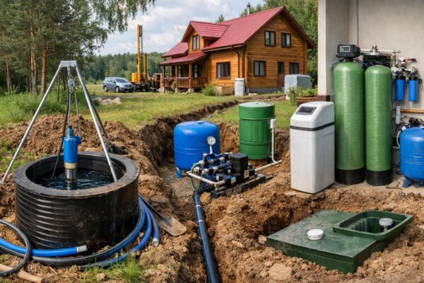 Индивидуальное водоснабжение в Середниково (Волоколамский район)