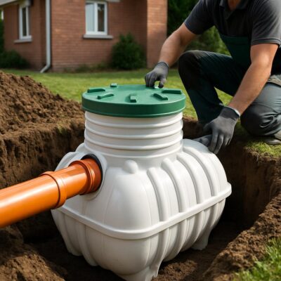 Установка профессиональной канализации