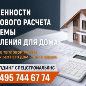 Тепловой расчет системы отопления частного дома