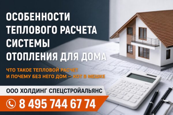 Тепловой расчет системы отопления частного дома