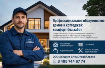 Профессиональное обслуживание домов и коттеджей