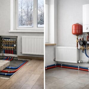 Скрытый или открытый монтаж отопления в частном доме