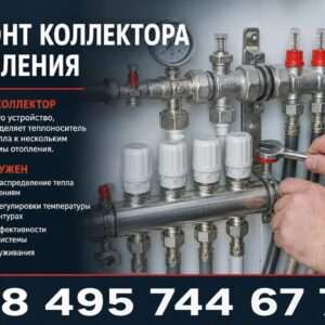 Ремонт коллектора отоплени