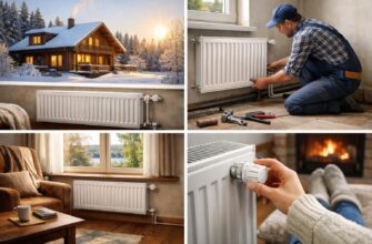 Радиаторное отопление загородного дома