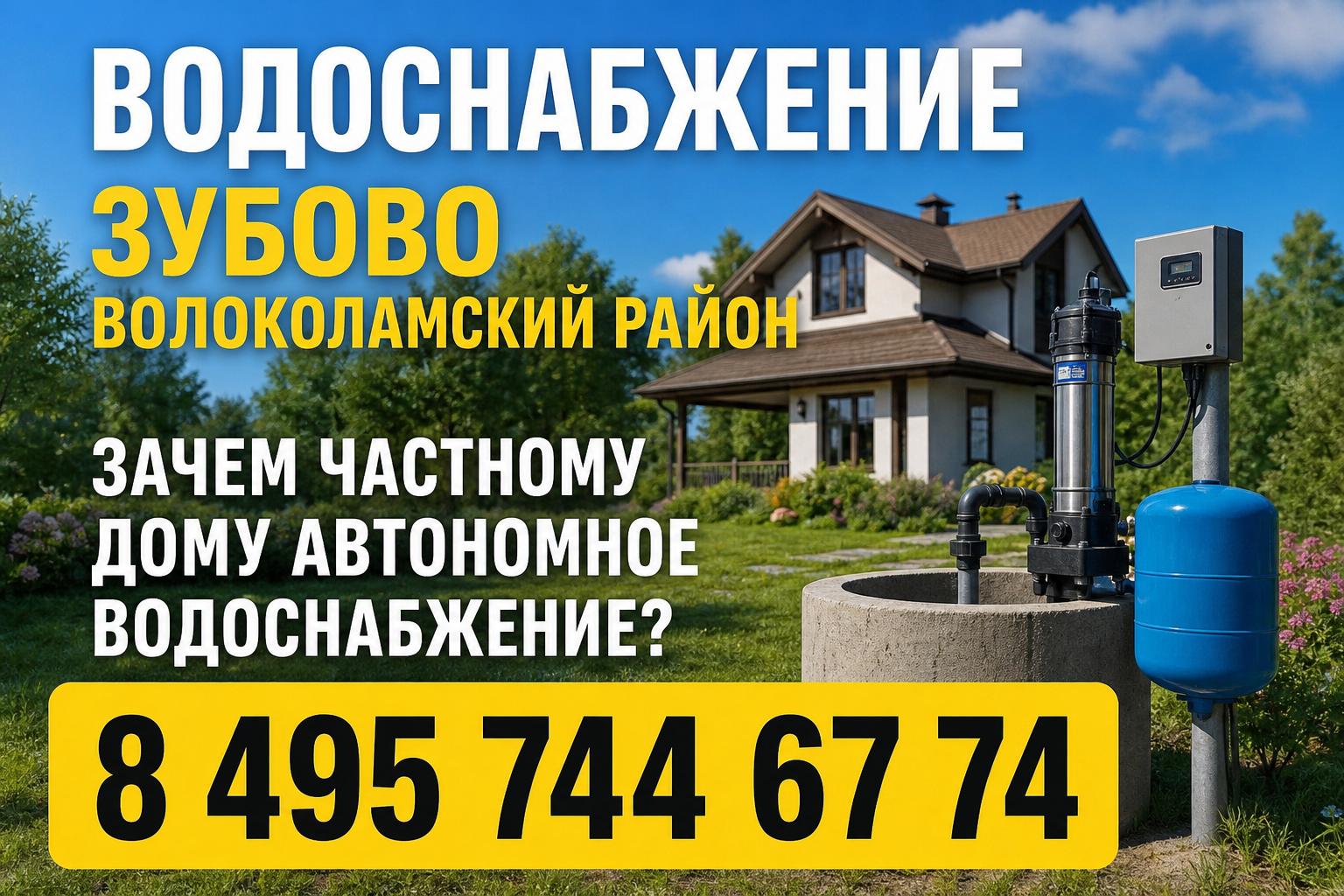 Зачем частному дому автономное водоснабжение Зачем частному дому автономное водоснабжение