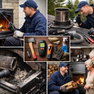 Обслуживание дровяного отопления