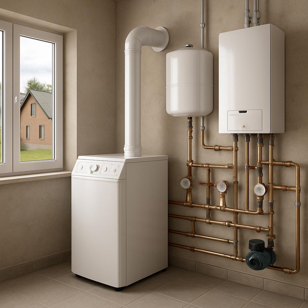 Газовое отопление частного дома в Тверской области: комплексное решение под ключ от ООО ДИЗАЙН ПРЕСТИЖ