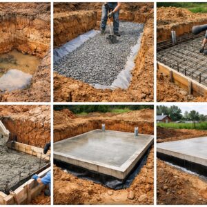 Как правильно сделать фундамент на глине для дома