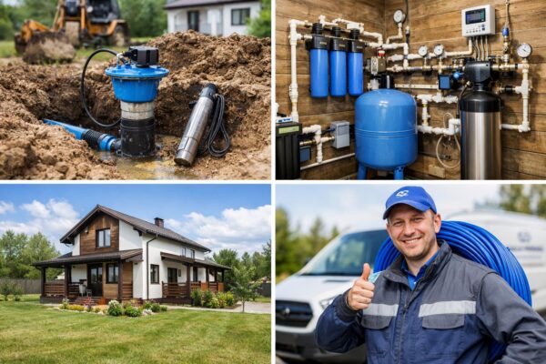 Водоснабжение частного дома в Медведково Волоколамский район