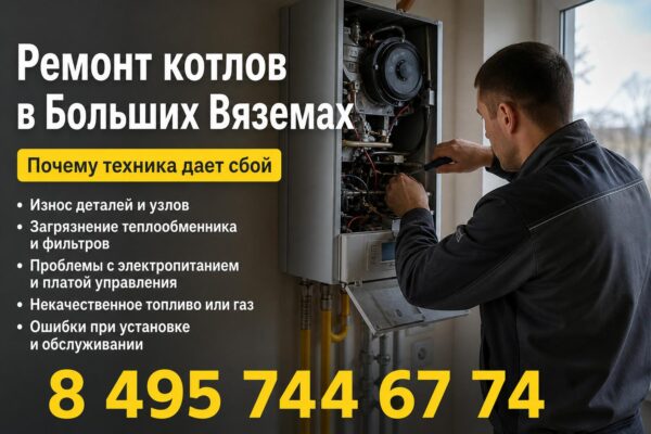 Ремонт котлов в Больших Вяземах
