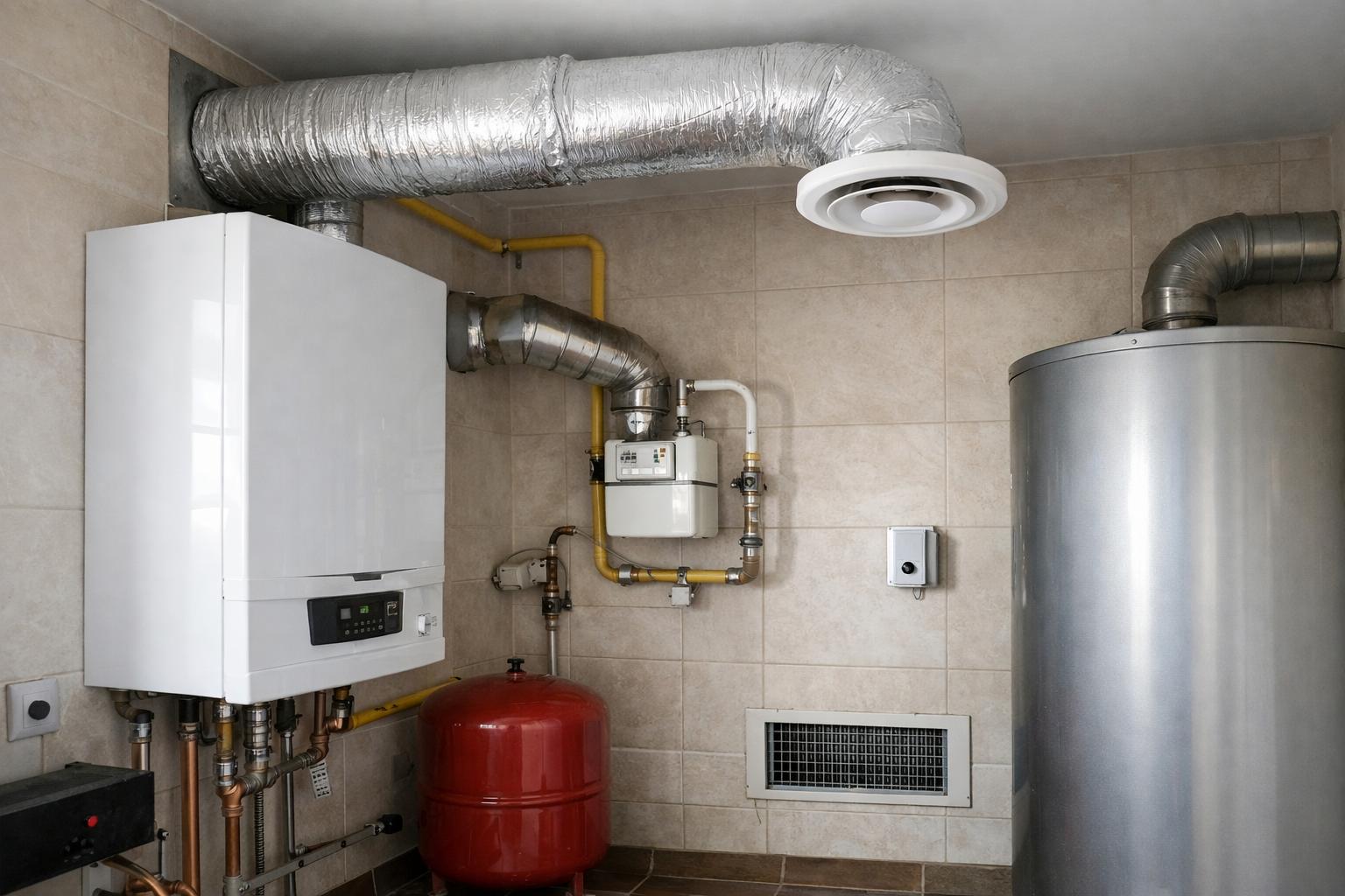 Нормативные требования к приточной вентиляции газовой котельной частного дома