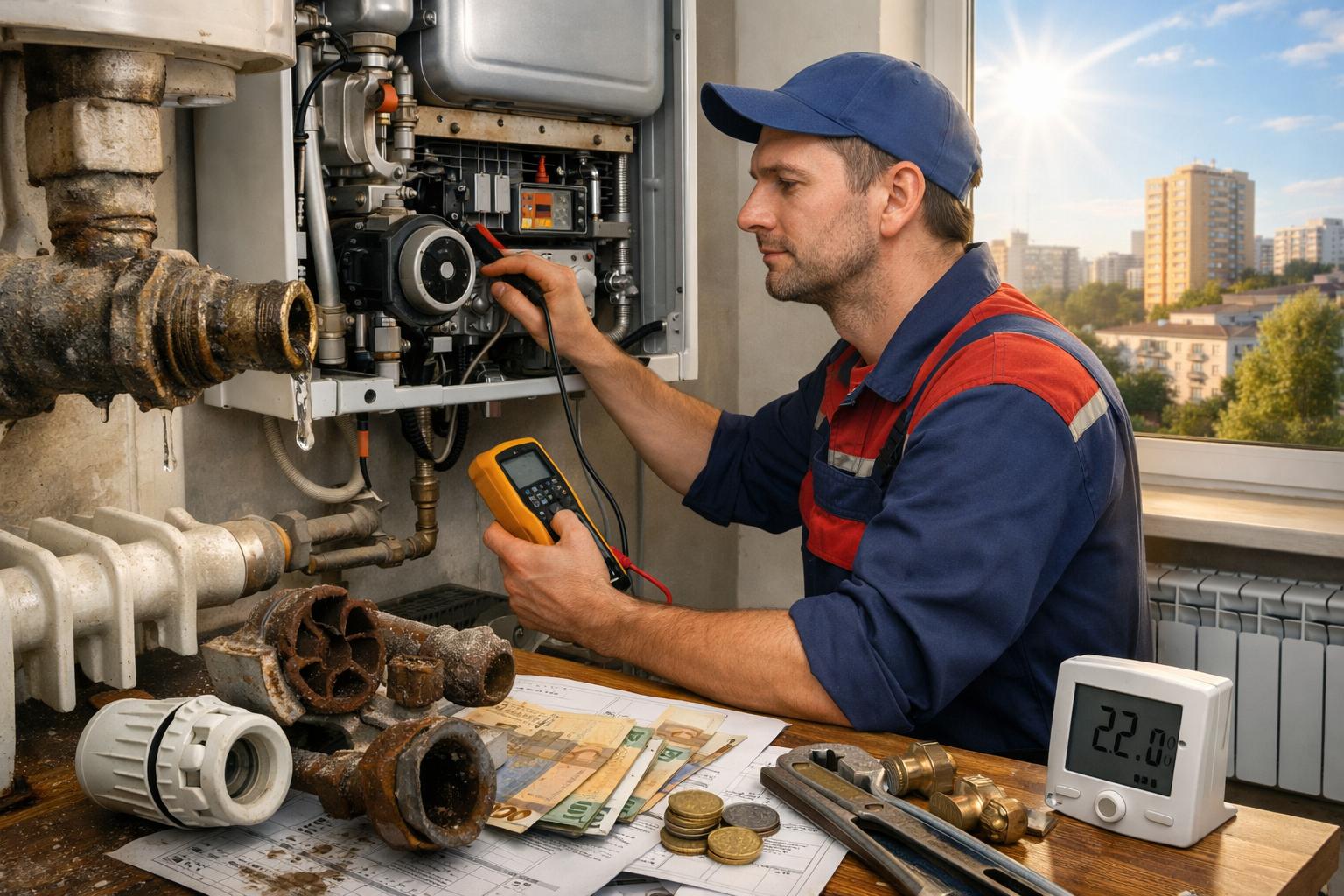 Солнечный город ► Стоимость ремонта отопления: прозрачные цены и выгодные решения от ООО Холдинг СпецСтройАльянс