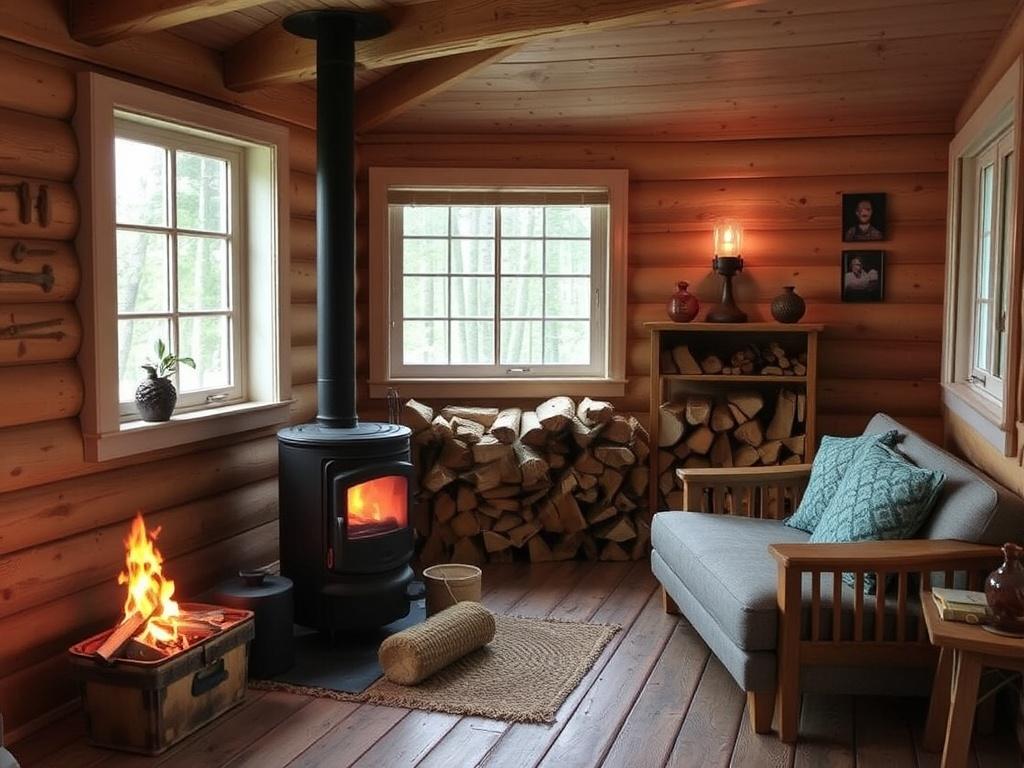 Отопление дровами — выгодно, автономно и комфортно для дачи